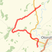 Otorohanga - Mangamahoe hill twice