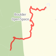 Boulder NCAR to Bear Peak