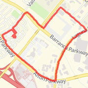 2.92 mi Walk on Jun 8, 2012 7:20 PM