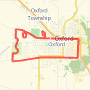 A run mapped on 06/10/2012