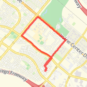 3.37 mi Walk in Irvine on Jun 10, 2012 7:40 PM