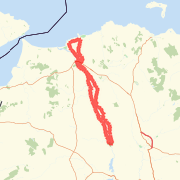 BannVally Charity Cycle Bike Ride route image
