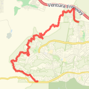 ESTANCIA > TWIN PONDS > VIA RICHARDO > ESTANCIA Run route image