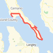 Camano Island 25.5 Mile run