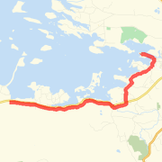 20.13 km Road Cycling in Westport on 11 Jun 2012 21:47