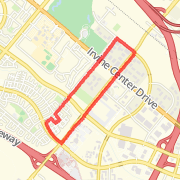 3.08 mi Walk in Irvine on Jun 11, 2012 8:06 PM