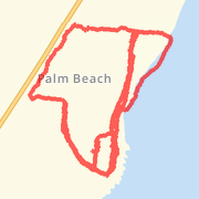 7.81 km Run in Port Edward on 12 Jun 2012 11:13 AM