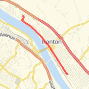 3.06 mi Road Cycling in Ironton on Jun 12, 2012 1:00 PM