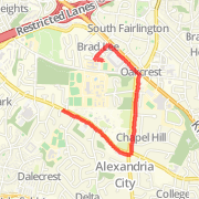 2.00 mi Run in Alexandria on Jun 12, 2012 5:03 PM
