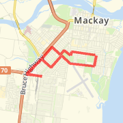 11km Bridge x2 route
