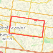 08/30/2009 Route 11km loop via burke and riversdale rd