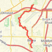 18.38 mi Road Cycling in Brook Park on Jun 13, 2012 7:49 PM