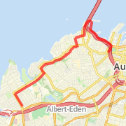8.01 km Run in Auckland on 16/06/2012 8:44 AM