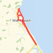 10 km run map