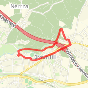 4.6km run Run route image