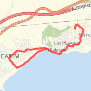 5,00 kilÃ³metro Run/Jog on jun. 16, 2012 at 12:35 p.m. Run route image