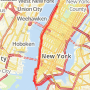 Jerry's Lower Tip and West side of Manhattan