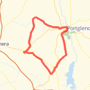 Termoneeny Cycle Club 02/09/2009 Route Bike Ride route image