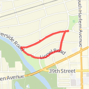 A  route mapped on Sun Jun 17 2012