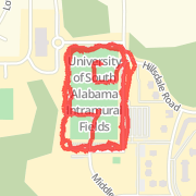 2.54 mile Run/Jog in Mobile on Jun 17, 2012 at 05:58 pm