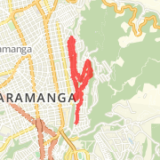 11.52 km Run in Bucaramanga on 18/06/2012 2:34 p.m.