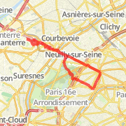 18.7 km Run in Nanterre on 19 Jun 2012 08:25