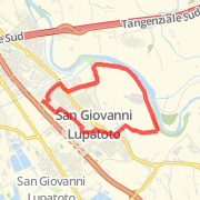 8.24 km Run in San Giovanni Lupatoto on 19/giu/2012 09:36