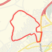 4 miles past dog park--start anywhere