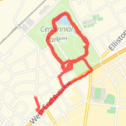 5.70 mi Run in Nashville on Jun 20, 2012 7:06 AM