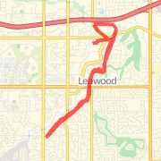Leawood City park south to I-Lan