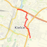 4.08 km Road Cycling on 21 cze 2012 16:30
