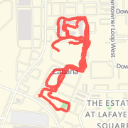2.55 mile Walk in Mobile on Jun 21, 2012 at 07:08 pm