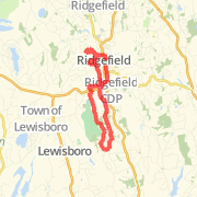A 8.99 mi run mapped on Thu Jun 21 2012