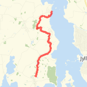 11,81 kilometer Run/Jog on jun. 23, 2012 at 12:50 em