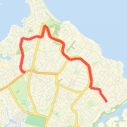 Pak Gym Run Run route image