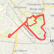 8/22/2006 Milan, Italy 7.4 mille 8.20  min/mil
