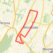A 6.13 mi run mapped on Sun Jun 24 2012