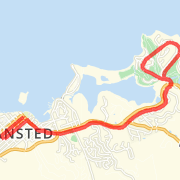 ST Croix 70.3 Run Map