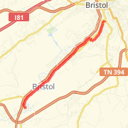 A  route mapped on Wed Jun 27 2012