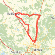Vilnius-Maisiagala-Pikeliskes-Vilnius
