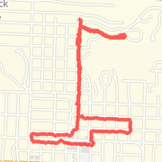 3.02 mi Run in Little Rock on Jun 28, 2012 8:57 PM