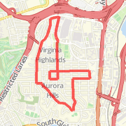 Crystal City - Arlington Ridge - 4 Mile Loop