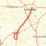 A 105.02 km ride mapped on Mon Jul 02 2012