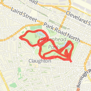Birkenhead Park 10k race