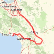 San Jose-San Juan Bautista- Santa Cruz