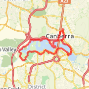 Canberra Lake Burley Griffen Loop