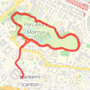 7,56 kilomètre Run/Jog on juil. 3, 2012 at 12:21 pm
