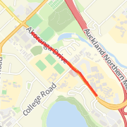 1 km Akoranga drive