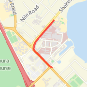 1km sprint route