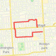 4km run from pepper st (finishes at magill foodland)